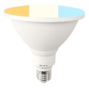 LED Leuchtmittel PAR38 Reflektor IP65 15W E27 CCT 2700/4000/6500K 110°