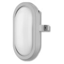 REV LED Außenleuchte Wandlampe Grau IP44 5,5W 450lm...