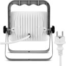 REV LED Fluter Strahler Mirano Grau IP65 20W 1800lm Kaltweiß Ständer Kabel Stecker