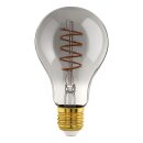 Eglo LED Spiral Filament A75 Birne 4W = 11W E27 Rauchglas...