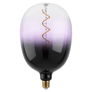 Eglo LED Spiral Filament T180 XXL Globe 4W = 10W E27 Lila-Transparent 85lm extra warmweiß 1800K Dimmbar