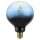 Eglo LED Spiral Filament G125 Globe 4W = 10W E27 Schwarz Blau Verlauf 85lm extra warmweiß 2000K DIMMBAR