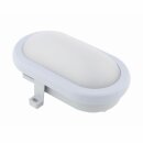 Unitec LED Ovalleuchte Grau IP54 10W 1000lm...