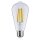 Paulmann LED Filament ST64 Edison 7,5W = 60W E27 klar 806lm warmweiß 2700K Dimmbar
