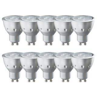 10 x Paulmann LED Leuchtmittel Reflektor 3,5W GU10 140lm warmweiß 3000K 25°