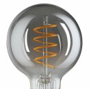 Eglo LED Spiral Filament G80 Globe 4W E27 Rauchglas 100lm...