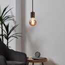 Eglo LED Spiral Filament G80 Globe 4W E27 Rauchglas 100lm extra warmweiß 2000K DIMMBAR