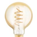 Eglo LED Spiral Filament G80 Globe 4W = 25W E27 Gold...