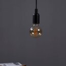 Eglo LED Spiral Filament G80 Globe 4W = 25W E27 Gold 245lm extra warmweiß 2000K DIMMBAR