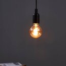 Eglo LED Spiral Filament G80 Globe 4W = 25W E27 Gold 245lm extra warmweiß 2000K DIMMBAR