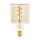 Eglo LED Spiral Filament Würfel 4W = 27W E27 Gold 180lm extra warmweiß 1600K DIMMBAR