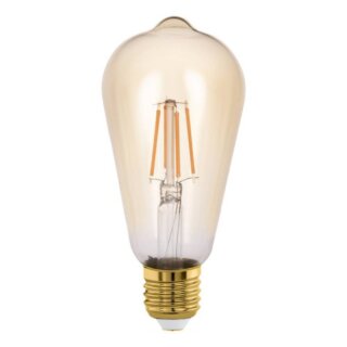 Eglo LED Smart Filament Edison 4,9W E27 Gold 500lm extra warmweiß 2200K dimmbar App Bluetooth ZigBee