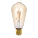 Eglo LED Smart Filament Edison 4,9W E27 Gold 500lm extra...