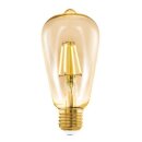 Eglo LED Smart Filament Edison 4,9W E27 Gold 500lm extra...