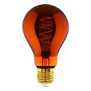 Eglo LED Spiral Filament A75 Birne 4W E27 Kupfer 400lm...