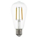 Eglo LED Smart + Filament ST64 Edison 6W E27 klar CCT...