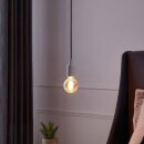 Eglo LED Spiral Filament Globe G80 4W = 21W E27 Regenbogen 200lm extra warmweiß 2000K DIMMBAR