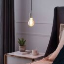 Eglo LED Spiral Filament A75 Birne 4W E27 Regenbogen 200lm extra warmweiß 2000K DIMMBAR