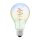 Eglo LED Spiral Filament A75 Birne 4W E27 Regenbogen 200lm extra warmweiß 2000K DIMMBAR