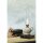 Ferroluce Tischleuchte Lampe Pompei Vintage Weiß Ø15cm max. 42W E14 handgefertigt Keramik