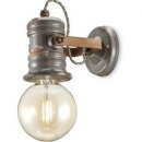 Ferroluce Wandlampe Leuchte Urban Vintage schwarz...