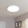 Eglo LED Deckenleuchte Aufbaupanel Fueva 5 Weiß Ø29cm 20,5W 2400lm Warmweiß 3000K