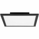 Brilliant LED Aufbaupanel Deckenleuchte Buffi Schwarz 40x40cm 20W 2400lm neutralweiß 4000K B-Ware