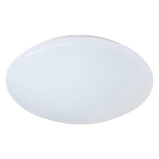 Reality Leuchten LED Deckenleuchte Putz Weiß Ø27cm IP44 12W 1160lm warmweiß 3000K