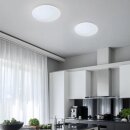 Reality Leuchten LED Deckenleuchte Putz Weiß...