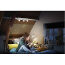 Philips Hue LED Smart Deckenleuchte Runner Spot Weiß 3 x 5W GU10 1050lm CCT 2200-6500K Dimmbar ZigBee