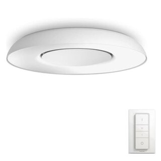 Philips Hue Smart LED Deckenleuchte weiß Ø39,1cm 27W 2400lm CCT 2200K-6500K Bluetooth Zigbee mit Schalter