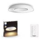 Philips Hue Smart LED Deckenleuchte weiß Ø39,1cm 27W 2400lm CCT 2200K-6500K Bluetooth Zigbee mit Schalter
