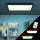 Brilliant LED Deckenleuchte Aufbaupanel Allie schwarz 40x40cm 24W 2400lm 2700K-6500K RGB dimmbar Fernbedienung B-Ware