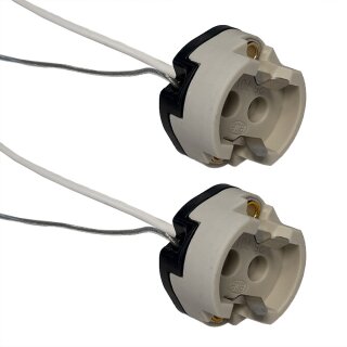 2 x BJB Keramikfassung G12 max. 1000W mit Zuleitung für HID HCI-T CDM-T HQI-T