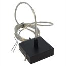 SLV Baldachin Schwarz Metall mit Zuleitung