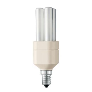 Philips Energiesparlampe R28 Röhre 5W = 25W E14 matt 230lm warmweiß 2700K