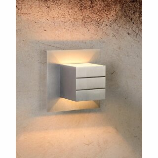 Helestra Design Wandleuchte LIVA Aluminium matt IP20 1 x max. 33W G9  Up&Down