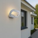 Helestra LED Außenleuchte Wandlampe Tori 44 Silber...