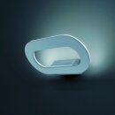 Helestra LED Außenleuchte Wandlampe Tori 44 Silber Chrom 8,4W warmweiß 3000K