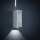 Helestra LED Außenleuchte Wandlampe Kick Silber 6W 560lm Warmweiß 3000K Up&Down