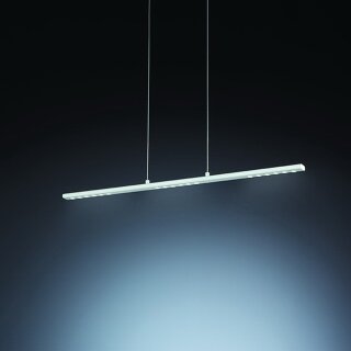 Helestra LED Design Pendelleuchte Arya Weiß 90cm 18W warmweiß 3000K