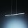 Helestra LED Design Pendelleuchte Arya Weiß 90cm 18W warmweiß 3000K