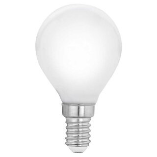 Eglo LED Filament P45 Tropfen 4W = 40W E14 matt 470lm neutralweiß 4000K