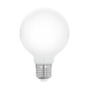 Eglo LED Filament G80 Globe 7W E27 opal 806lm...