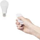 10er Set LED Leuchtmittel Birnen warmweiß 2700K mit Fernbedienung