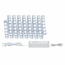Paulmann LED Strip Function MaxLED 500 Basisset Silber IP44 3m 18W 1320lm Tageslicht 6500K kaltweiß 230/24V