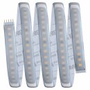 Paulmann LED Strip Function MaxLED 1000 Basisset Silber IP44 1,5m 18W 1320lm Warmweiß 2700K 230/24V