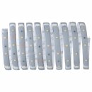 Paulmann LED Strip Function MaxLED 250 Basisset Silber IP44 3m 12W 720lm Warmweiß 2700K 230/24V