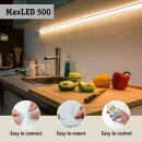 Paulmann LED Strip Function MaxLED 500 Erweiterungsset Silber IP44 2,5m 15W 1100lm Warmweiß 2700K 230/24V