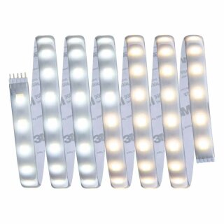 Paulmann LED Strip Function MaxLED 500 Erweiterungsset Silber IP44 2,5m 16W 1175lm CCT 2700-6500K 230/24V